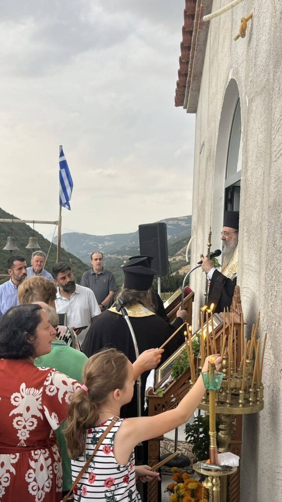 Τα Θυρανοίξια των Αγίων Πάντων στα Λατσέϊκα Μοίρα Πατρών ΦΩΤΟ