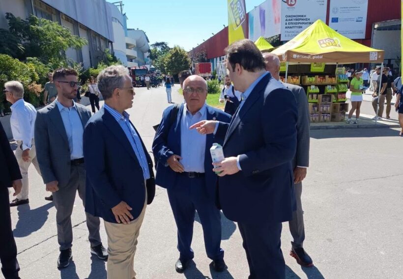 Στην ΔΕΘ το Πανεπιστήμιο Πατρών διά του Πρύτανη Χρήστου Μπούρα ΦΩΤΟ