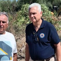 Μονοδένδρι: Εργασίες σε δρόμο διαφυγής από τον ΟΣΕ με αυτοψία Ζαΐμη ΦΩΤΟ 2 Φωτογραφία εργασιών σε δρόμο διαφυγής κοντά στην ΟΣΕ, με τη Ζαΐμη