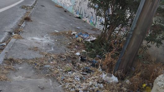 Μποζαίτικα: Σκουπίδια και εγκατάλειψη στον χώρο κάτω από τις γέφυρες ΦΩΤΟ