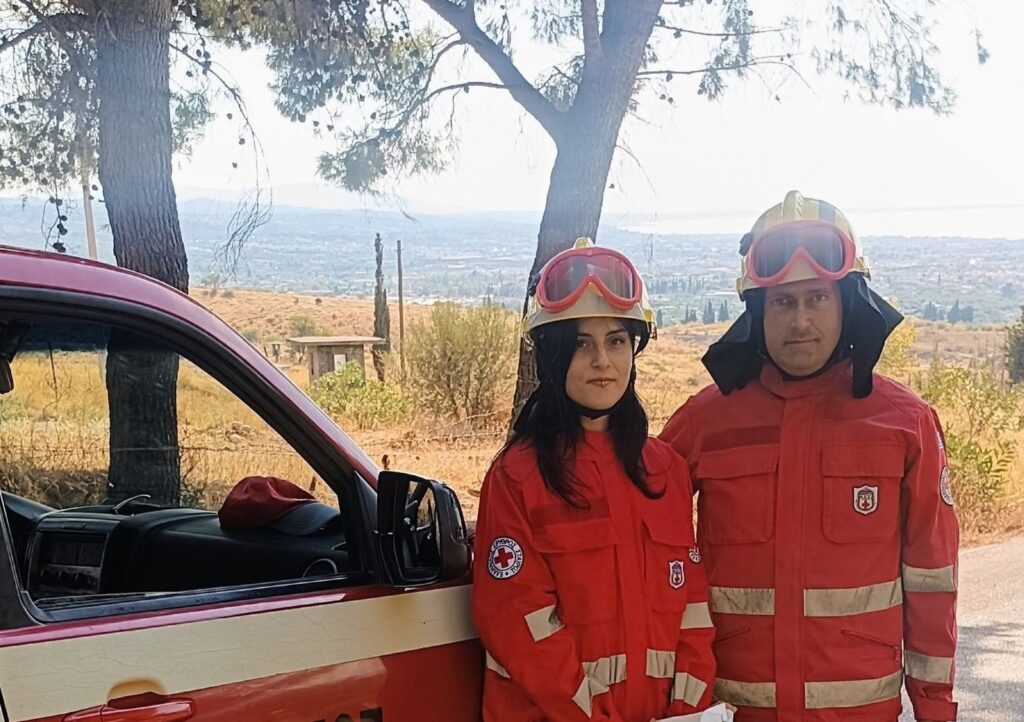 Φωτογραφία που δείχνει ενίσχυση πυροπροστασίας στο Δασύλλιο και Μ…