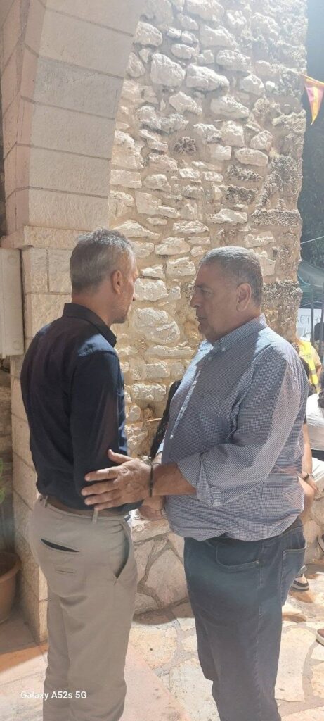 Ο Τάκης Αντωνόπουλος στην Αγροτική Έκθεση Χαλανδρίτσας ΦΩΤΟ