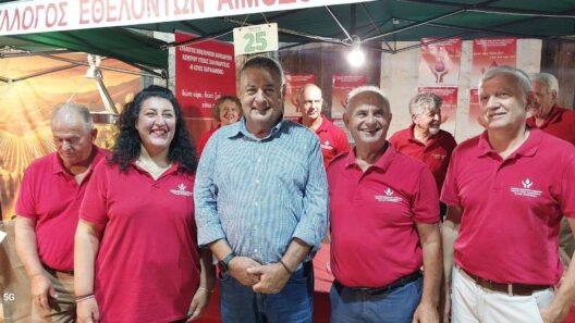 Τάκης Αντωνόπουλος στην Αγροτική Έκθεση Χαλανδρίτσας