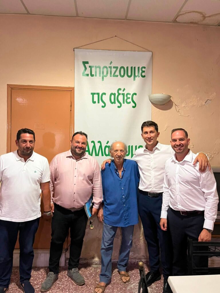 Χαλανδρίτσα: Το ΠΑΣΟΚ στα εγκαίνια της «Agrexa» με τον Παύλο Χρηστίδη ΦΩΤΟ
