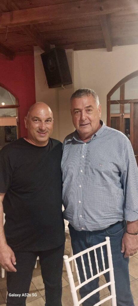 Ο Τάκης Αντωνόπουλος στην Αγροτική Έκθεση Χαλανδρίτσας ΦΩΤΟ
