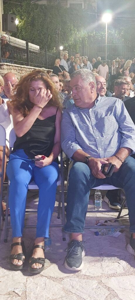 Ο Τάκης Αντωνόπουλος στην Αγροτική Έκθεση Χαλανδρίτσας ΦΩΤΟ