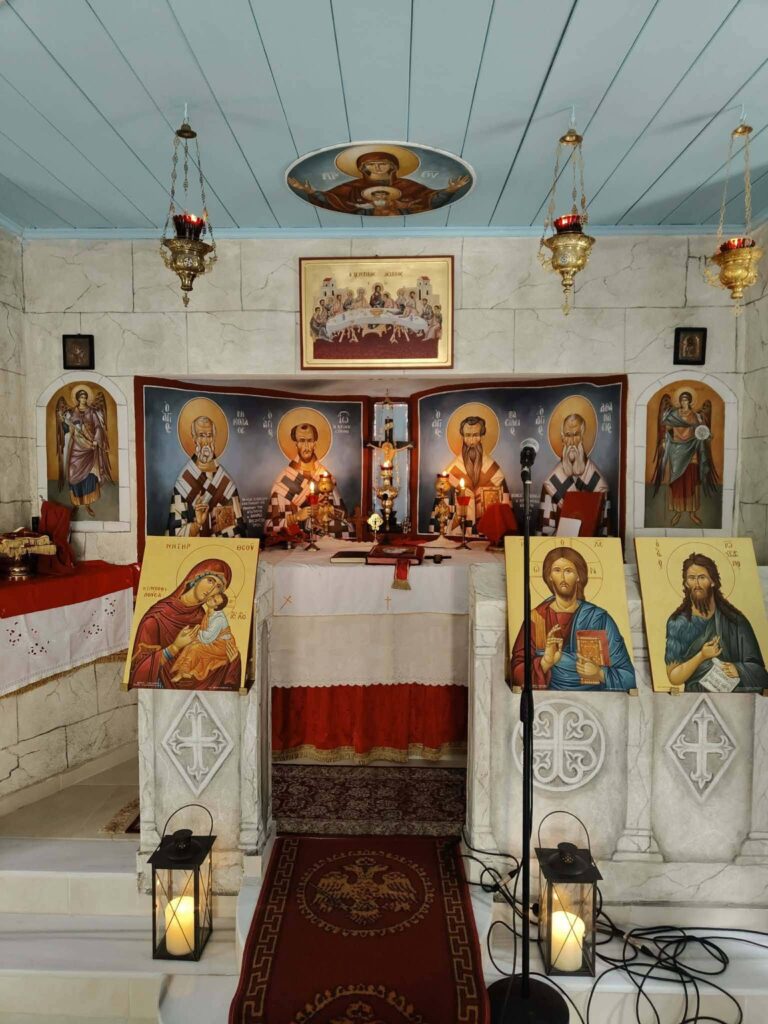 Η γιορτή του Αγίου Ευσταθίου στη Φτέρη Αιγίου ΦΩΤΟ