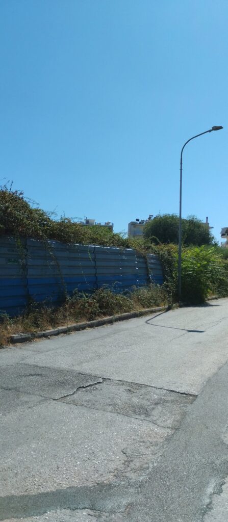 Πάτρα: Εστία κινδύνου με ακαθάριστα χόρτα στην οδό Φλέμινγκ ΦΩΤΟ