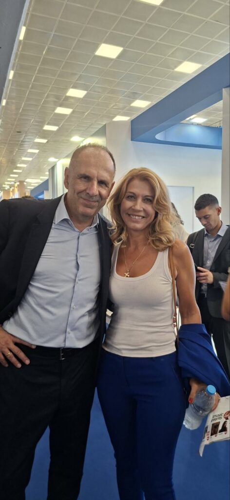 Η πολιτευτής Αχαΐας της ΝΔ Γιώτα Παυλοπούλου στην Διεθνή Έκθεση Θεσσαλονίκης ΦΩΤΟ