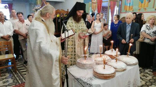 Η γιορτή των Παμμεγίστων Ταξιαρχών στο Σαντομέρι ΦΩΤΟ