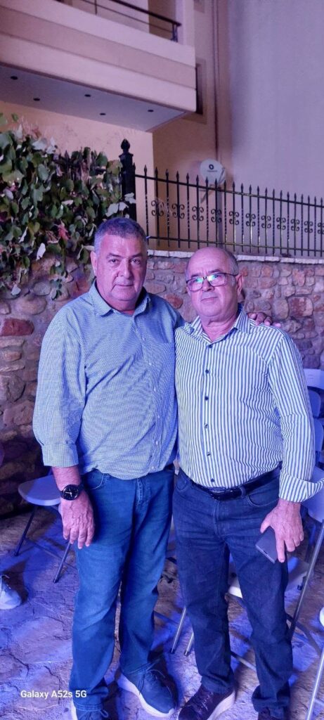 Ο Τάκης Αντωνόπουλος στην Αγροτική Έκθεση Χαλανδρίτσας ΦΩΤΟ