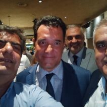 Πατρινοί συνδικαλιστές με τον Αδωνι στην Θεσσαλονίκη 2 Πατρινοί συνδικαλιστές με τον Αδωνι στην Θεσσαλονίκη