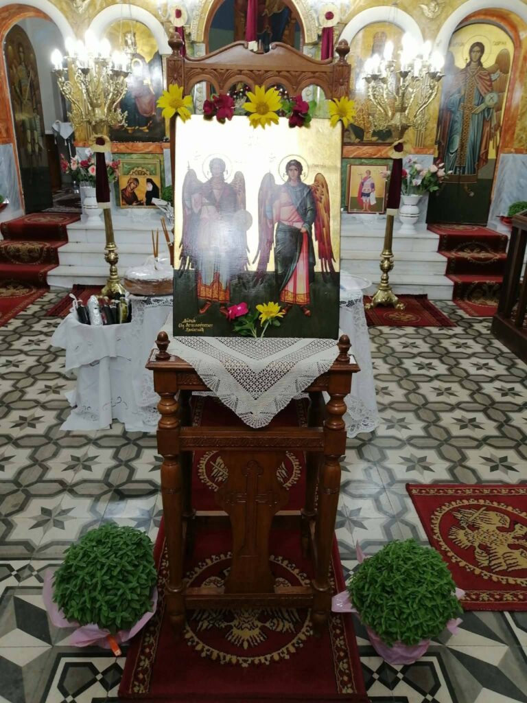 Η γιορτή των Παμμεγίστων Ταξιαρχών στο Σαντομέρι ΦΩΤΟ