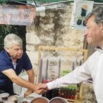 Ο Δημήτρης Παλούμπης στην Χαλανδρίτσα ΦΩΤΟ