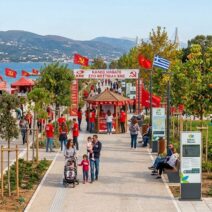 Πάτρα: Υποδειγματική καθαριότητα στο Νότιο Πάρκο αλλά για το Φεστιβάλ της ΚΝΕ