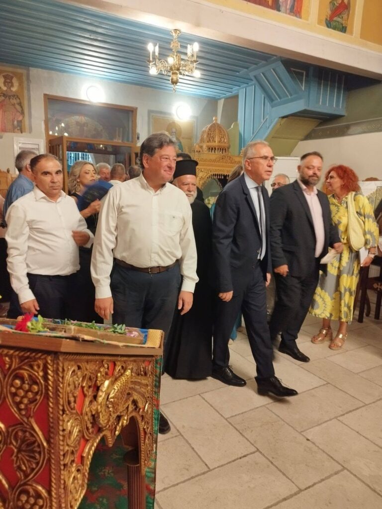 Ο Δημήτρης Παλούμπης στην Χαλανδρίτσα ΦΩΤΟ