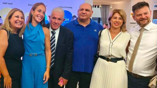 Στο περίπτερο του Υπουργείου Κοινωνικής Συνοχής ο πρόεδρος του Σκαγιοπουλείου Νίκος Σταθακόπουλος ΦΩΤΟ
