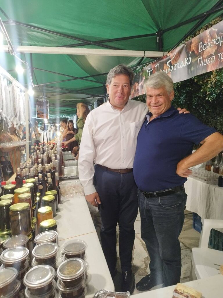 Ο Δημήτρης Παλούμπης στην Χαλανδρίτσα ΦΩΤΟ