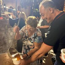 Φωτογραφία από τη γιορτή της Φασολάδας στο Κέρτεζη, Καλαβρύτων