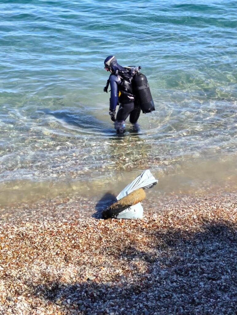 Η εθελοντική δράση «Μία μέρα για την ακτή» στην Αλυκή Αιγίου ΦΩΤΟ