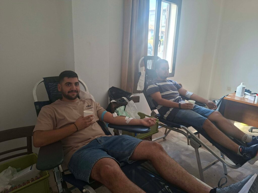 Η 3η Εθελοντική αιμοδοσία στην Κουλούρα Αιγίου ΦΩΤΟ
