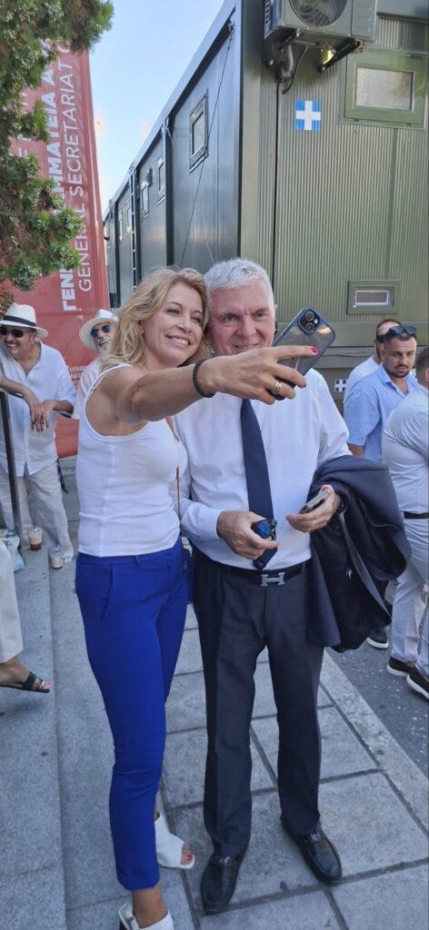 Η πολιτευτής Αχαΐας της ΝΔ Γιώτα Παυλοπούλου στην Διεθνή Έκθεση Θεσσαλονίκης ΦΩΤΟ