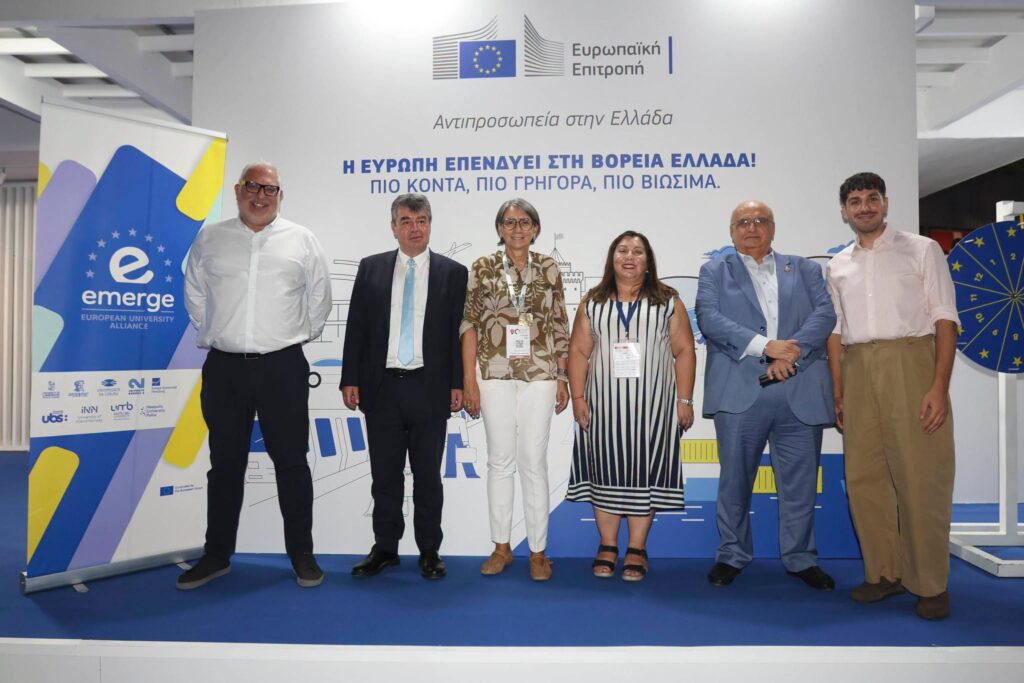 Ο πρύτανης του Πανεπιστημίου Πατρών Χρήστος Μπούρας εκπροσώπησε την EUNICoast στην ΔΕΘ ΒΙΝΤΕΟ-ΦΩΤΟ