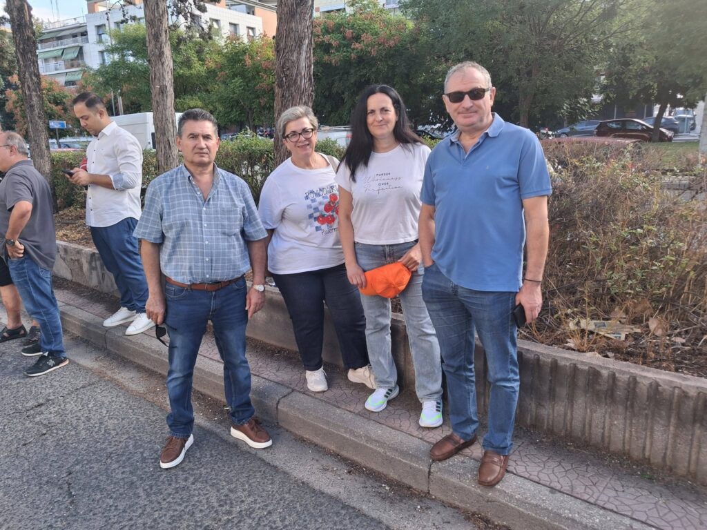 Ο Χρήστος Σουγλέρης στην Θεσσαλονίκη με την ΠΟΕΔΗΝ ΦΩΤΟ