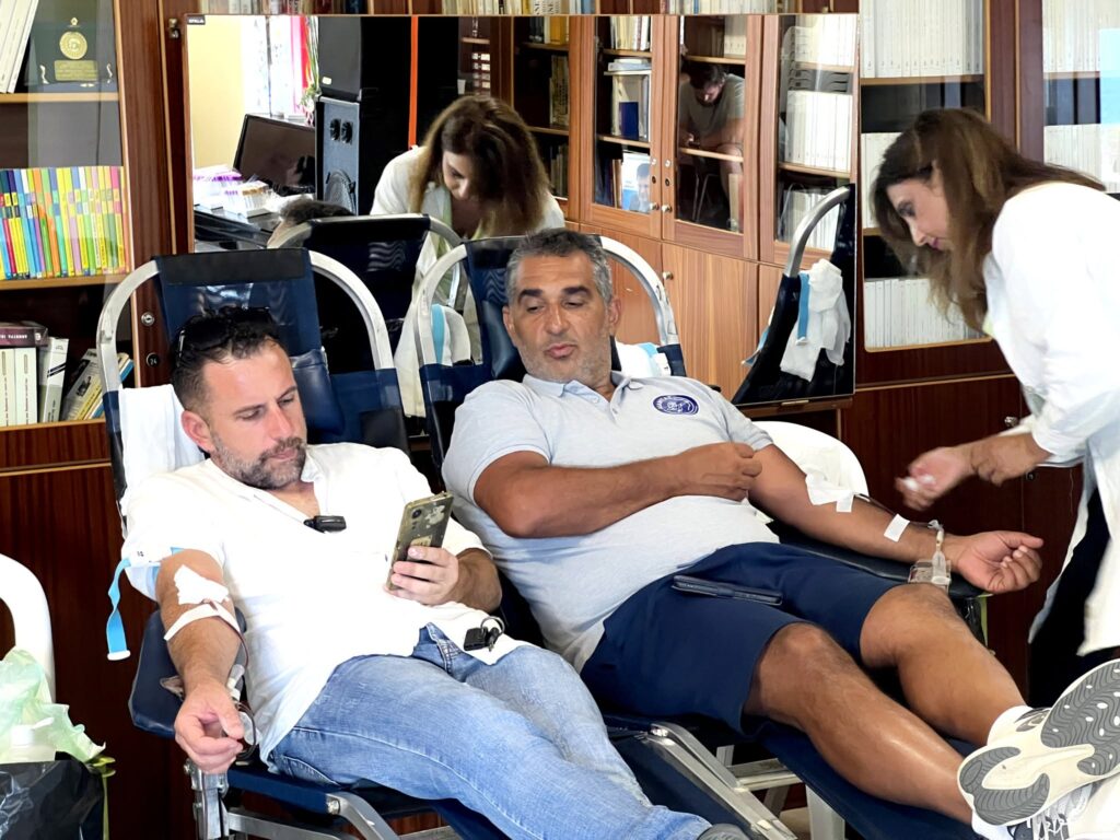 Εθελοντική αιμοδοσία του Πολιτιστικού Επιμορφωτικού Συλλόγου στα Αραχωβίτικα ΦΩΤΟ: