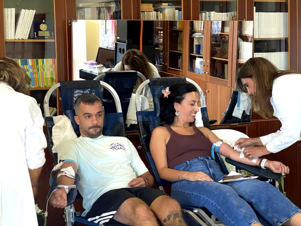Εθελοντική αιμοδοσία του Πολιτιστικού Επιμορφωτικού Συλλόγου στα Αραχωβίτικα ΦΩΤΟ:
