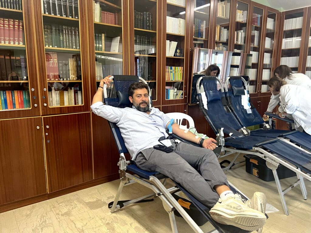 Εθελοντική αιμοδοσία του Πολιτιστικού Επιμορφωτικού Συλλόγου στα Αραχωβίτικα ΦΩΤΟ: