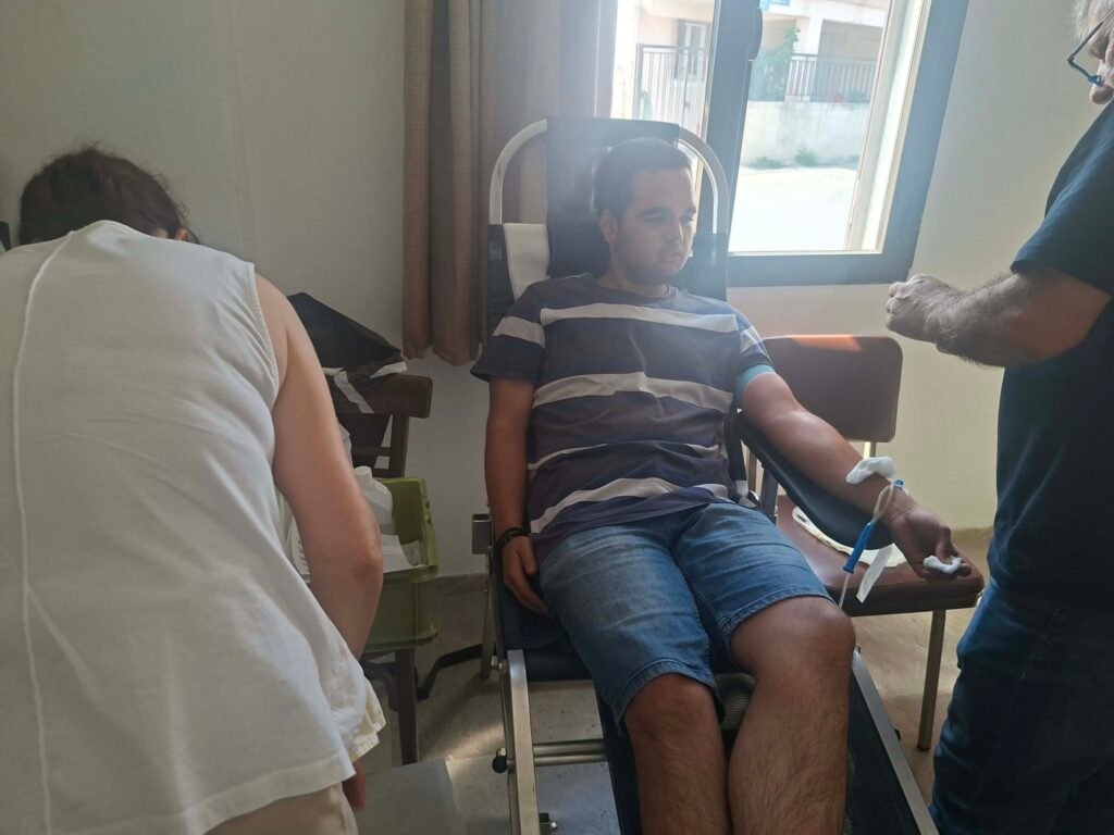 Η 3η Εθελοντική αιμοδοσία στην Κουλούρα Αιγίου ΦΩΤΟ