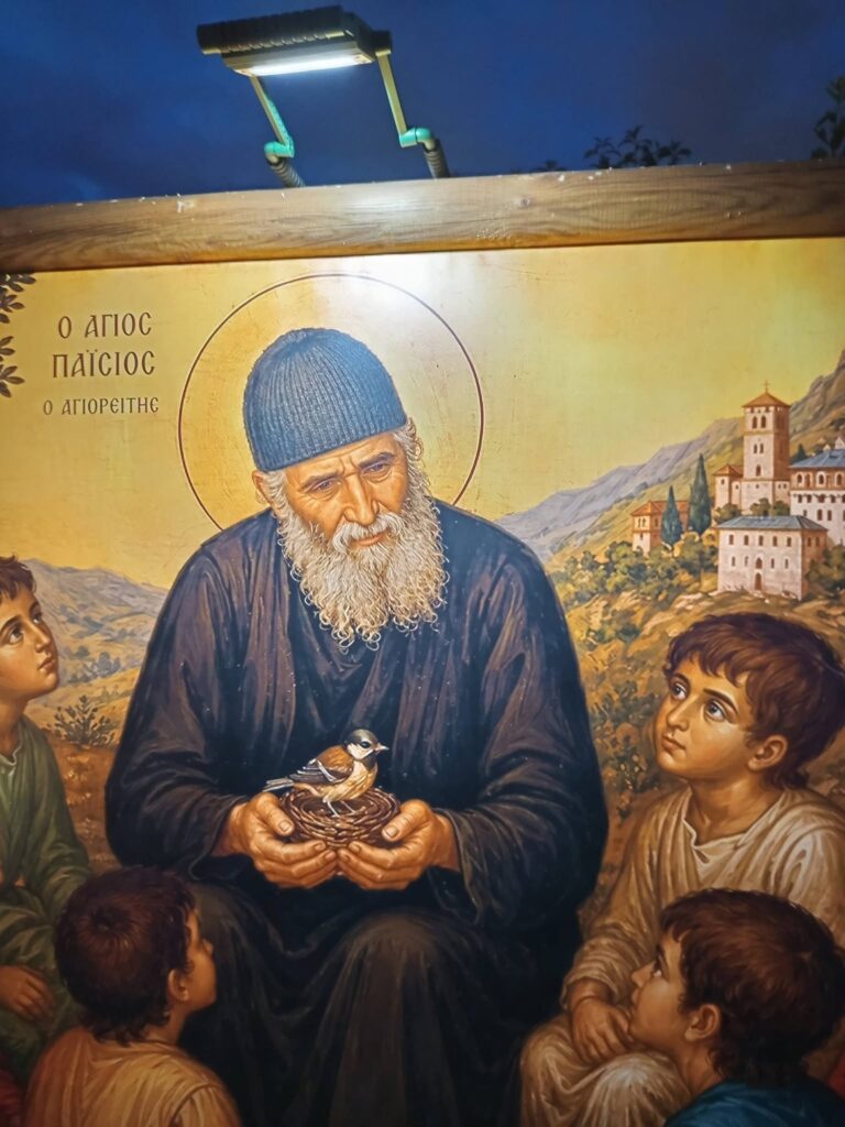Χαιρετισμοί του Τιμίου Σταυρού στο εκκλησάκι του Αγίου Παϊσίου Παραλίας ΦΩΤΟ