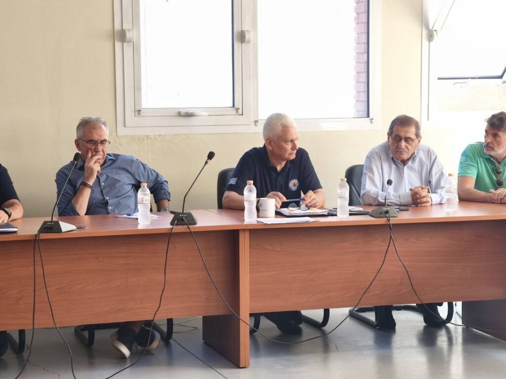 Αχαΐα: Απολογισμός αντιπυρικής περιόδου και σχεδιασμός αντιπλημμυρικής θωράκισης ΦΩΤΟ