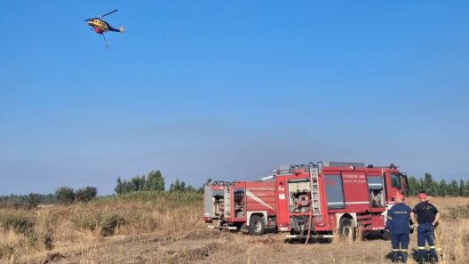 Λιμνοχώρι: Πυρκαγιά «σήκωσε» ελικόπτερο και «ξεσήκωσε» την Πολιτική Προστασία ΦΩΤΟ