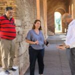 Πάτρα: Επίσκεψη του υφυπουργού Πολιτισμού στο Ρωμαϊκό Ωδείο εν όψει επαναλειτουργίας ΦΩΤΟ