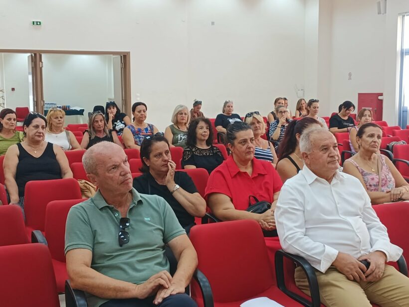 Αίγιο: Εκπαίδευση για τις εργαζόμενες στη Σχολική καθαριότητα ΦΩΤΟ 4 Αίγιο: Εκπαίδευση για τις εργαζόμενες στη Σχολική καθαριότητα ΦΩΤΟ
