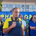Ο αγιασμός του Αθλητικού Συλλόγου «Αθηνόδωρος ο Αιγιεύς» ΦΩΤΟ