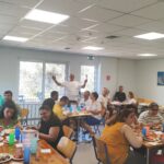 Οι ωφελούμενοι του ΕΚΑΜΕ Αιγίου σε γεύμα αγάπης