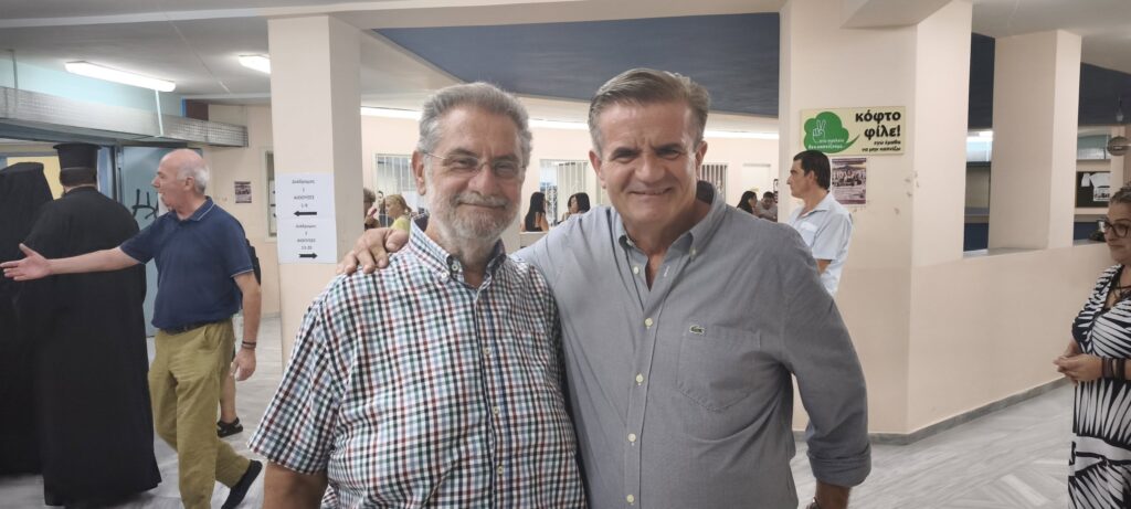 Ανδρέας Παναγιωτόπουλος στο 5ο Εσπρινό ΕΠΑΛ Πάτρας, σχολική χρονιά