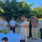 Ο αγιασμός στο 1ο Δημοτικό Σχολείο Ακράτας ΦΩΤΟ