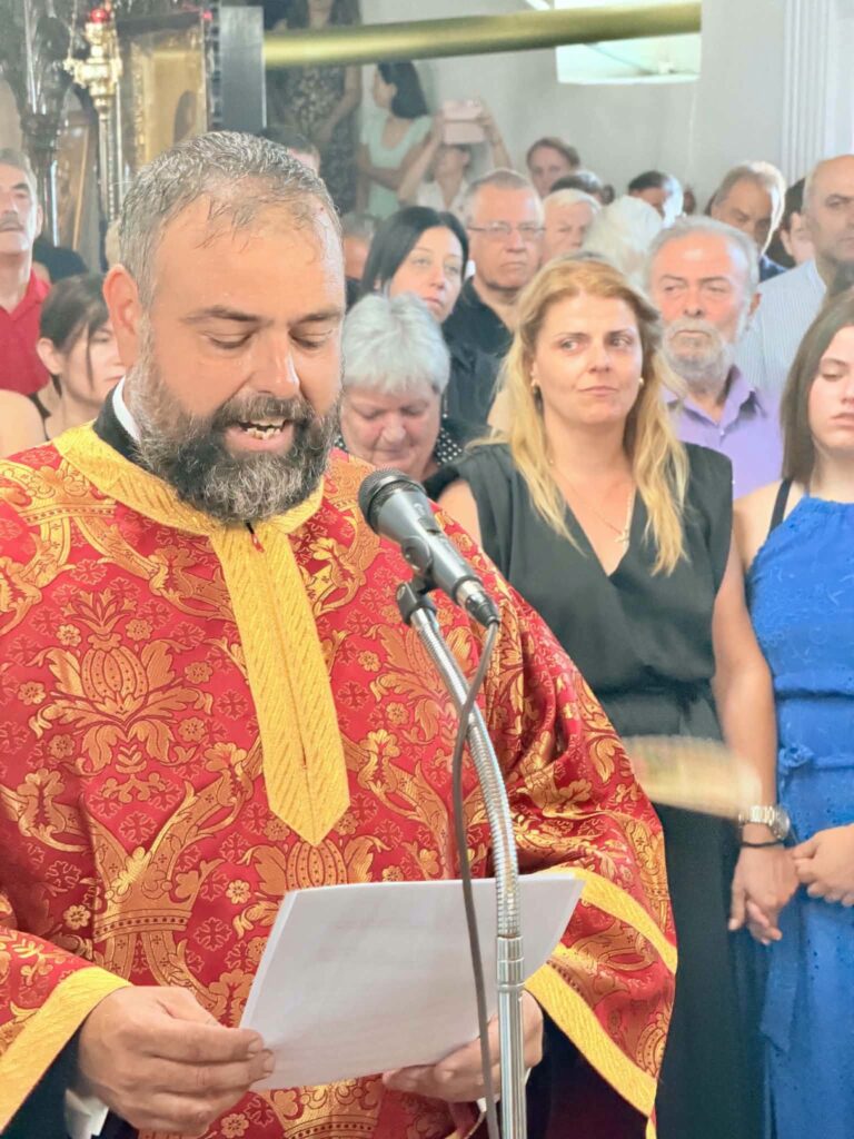 Χειροτονία του Δημοσθένους Ντόκου στους Αμπελοκήπους Αιγείρας ΦΩΤΟ