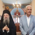 Ο Φωκίων Ζαΐμης στο Εκκλησιαστικό Λύκειο Πατρών για τη νέα σχολική χρονιά ΦΩΤΟ