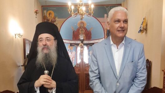 Ο Φωκίων Ζαΐμης στο Εκκλησιαστικό Λύκειο Πατρών για τη νέα σχολική χρονιά ΦΩΤΟ