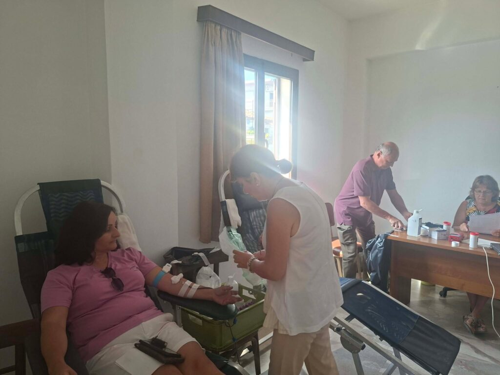 Η 3η Εθελοντική αιμοδοσία στην Κουλούρα Αιγίου ΦΩΤΟ