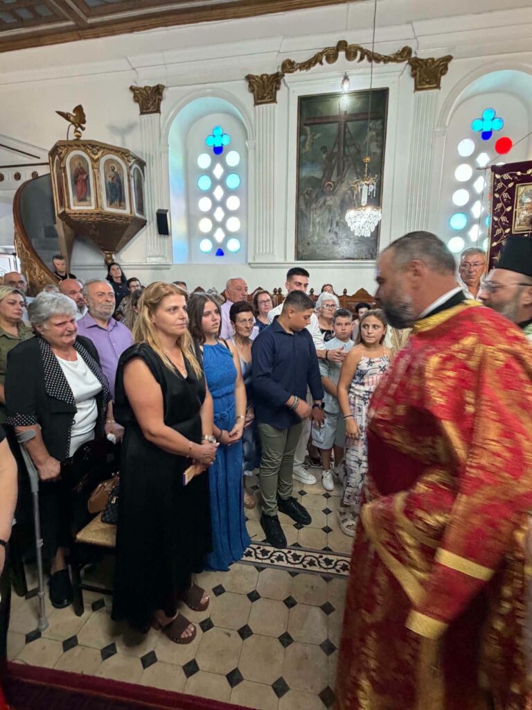 Χειροτονία του Δημοσθένους Ντόκου στους Αμπελοκήπους Αιγείρας ΦΩΤΟ