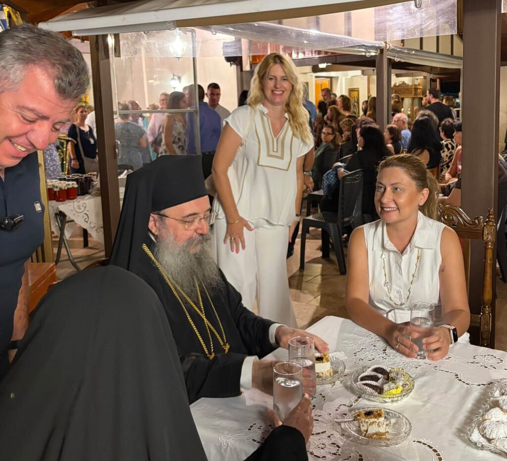 Πανηγυρικός εσπερινός στην Ιερά Μονή Τιμίου Σταυρού στην Ανθούπολη ΦΩΤΟ