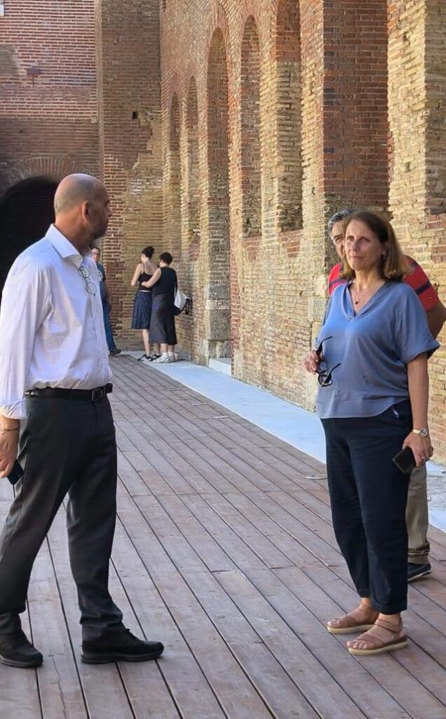 Πάτρα: Επίσκεψη του υφυπουργού Πολιτισμού στο Ρωμαϊκό Ωδείο εν όψει επαναλειτουργίας του ΦΩΤΟ 7 Πάτρα: Επίσκεψη του υφυπουργού Πολιτισμού στο Ρωμαϊκό Ωδείο εν όψει επαναλειτουργίας του ΦΩΤΟ