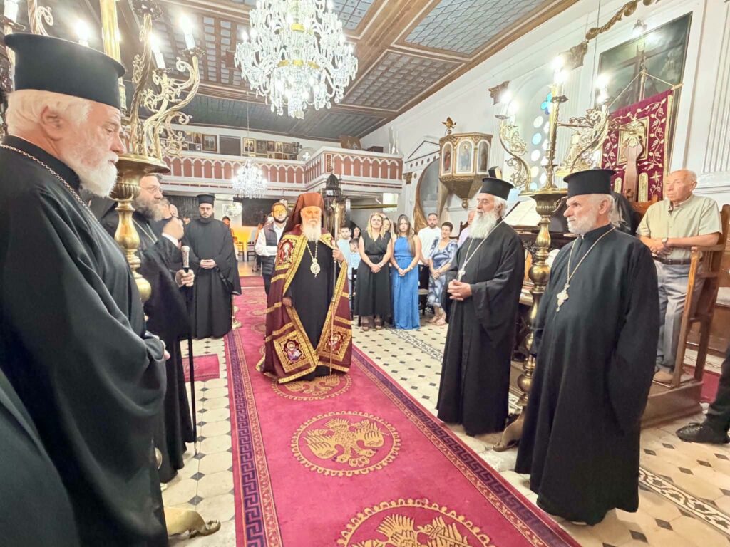 Χειροτονία του Δημοσθένους Ντόκου στους Αμπελοκήπους Αιγείρας ΦΩΤΟ