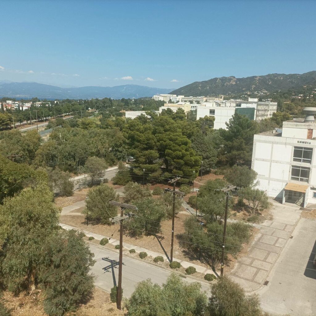 Ρίο: Ευρείας κλίμακας καθαριότητα και συντήρηση πρασίνου στην Πανεπιστημιούπολη ΦΩΤΟ